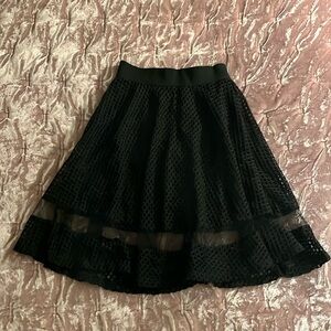 Design lab black skirt, XS
